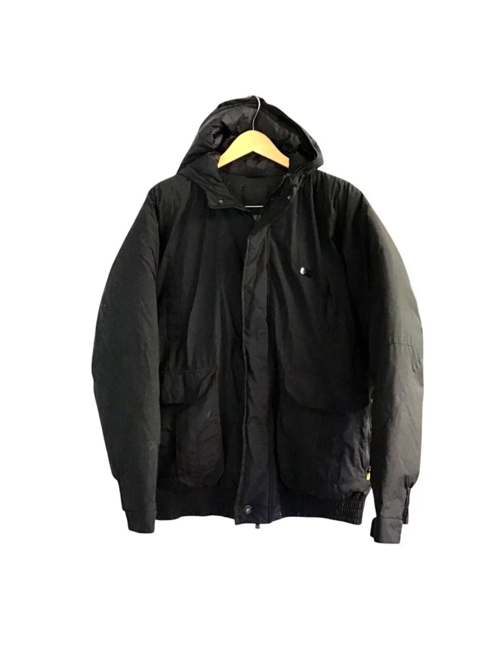DC- MENS BLACK ULTRA WARM POCKETS ZIPUP PUFFER JACKET SIZE MEDIUM